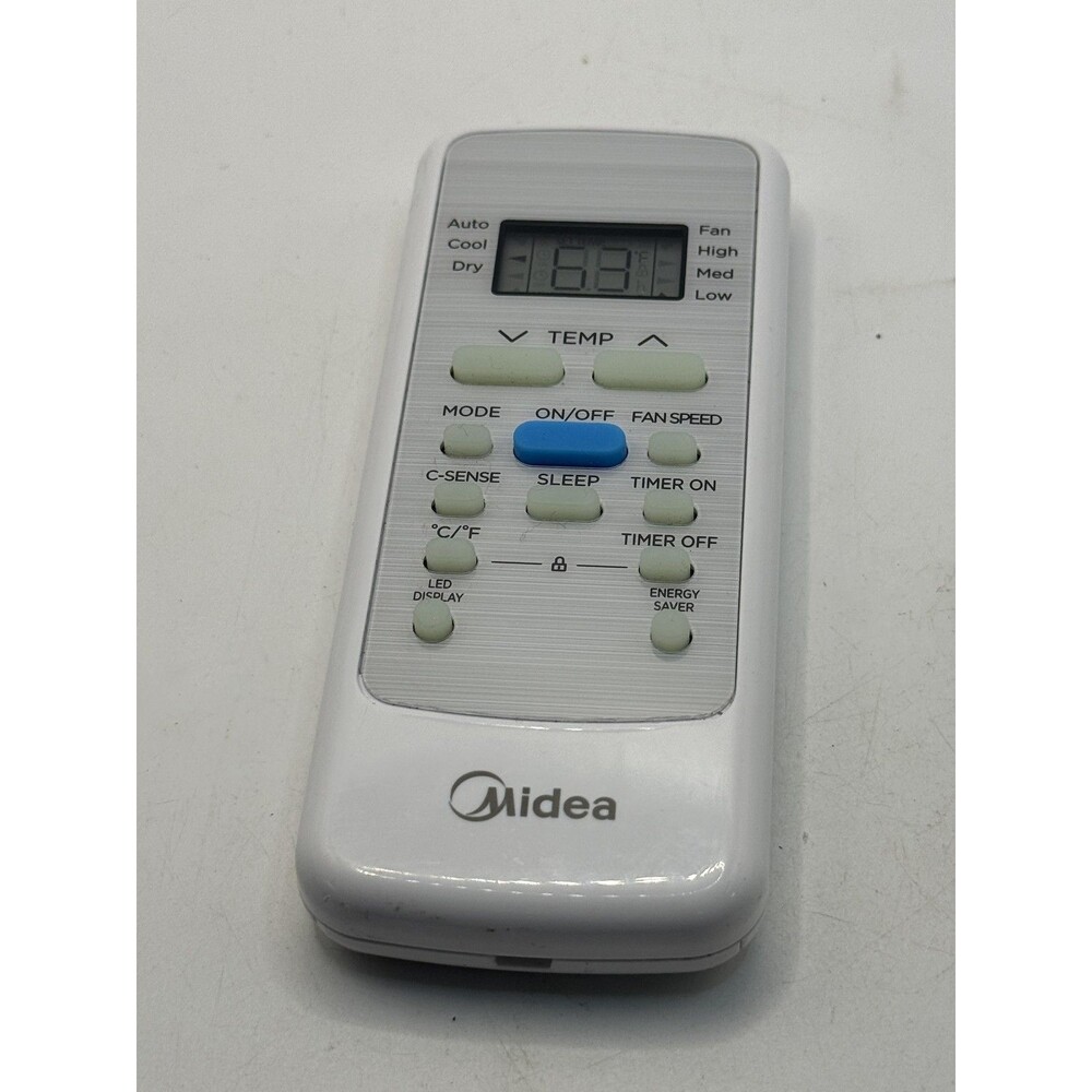 Midea Air Conditioner Remote Control RG51G(1)/CEFU1-1 AC White